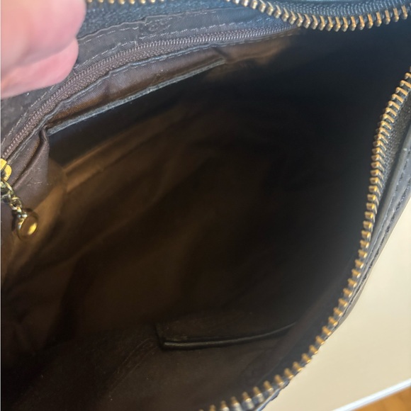 Vintage Coach Demi Black Leather Shoulder Bag 9844 Made in Costa Rica - Picture 8 of 11